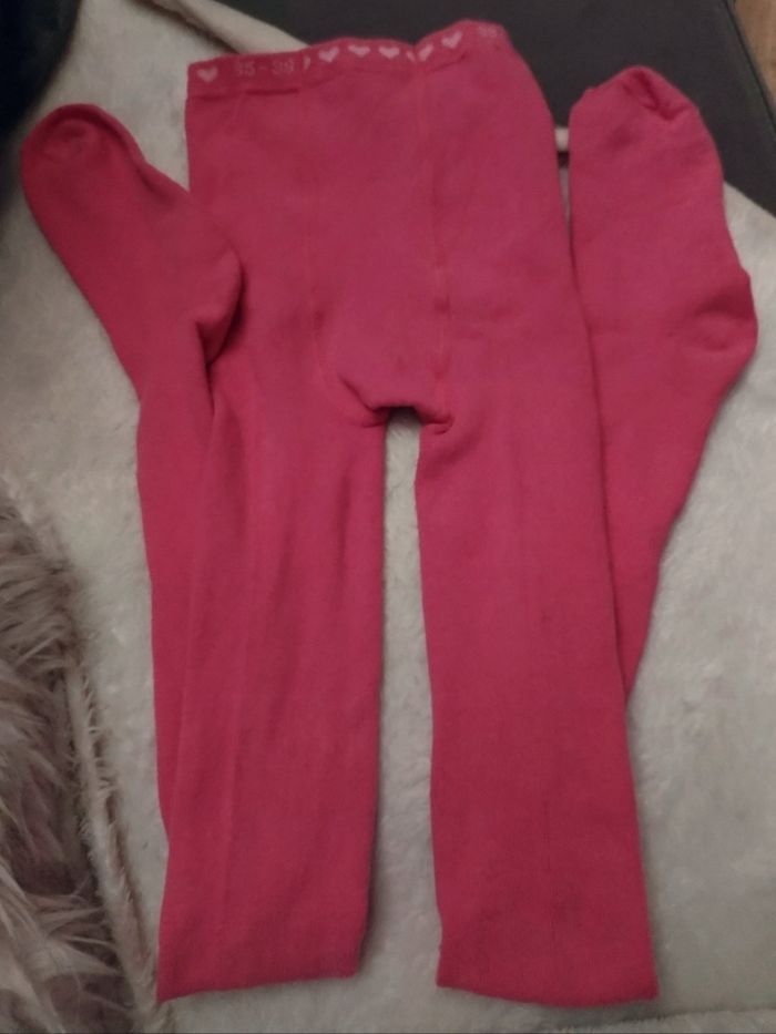 Collant rose 35/38 "Kiabi" neuf