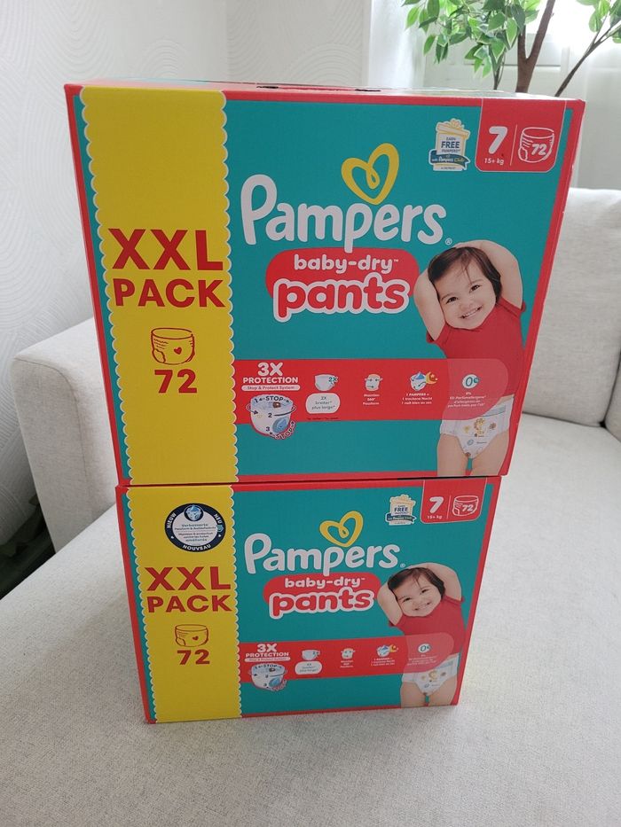 Pants pampers XXL taille 7