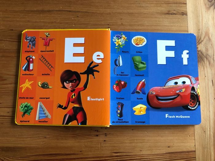 Livre Mon ABCdaire Disney - photo numéro 4