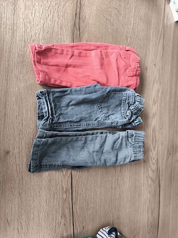 Lot 3 pantalons 6 mois
