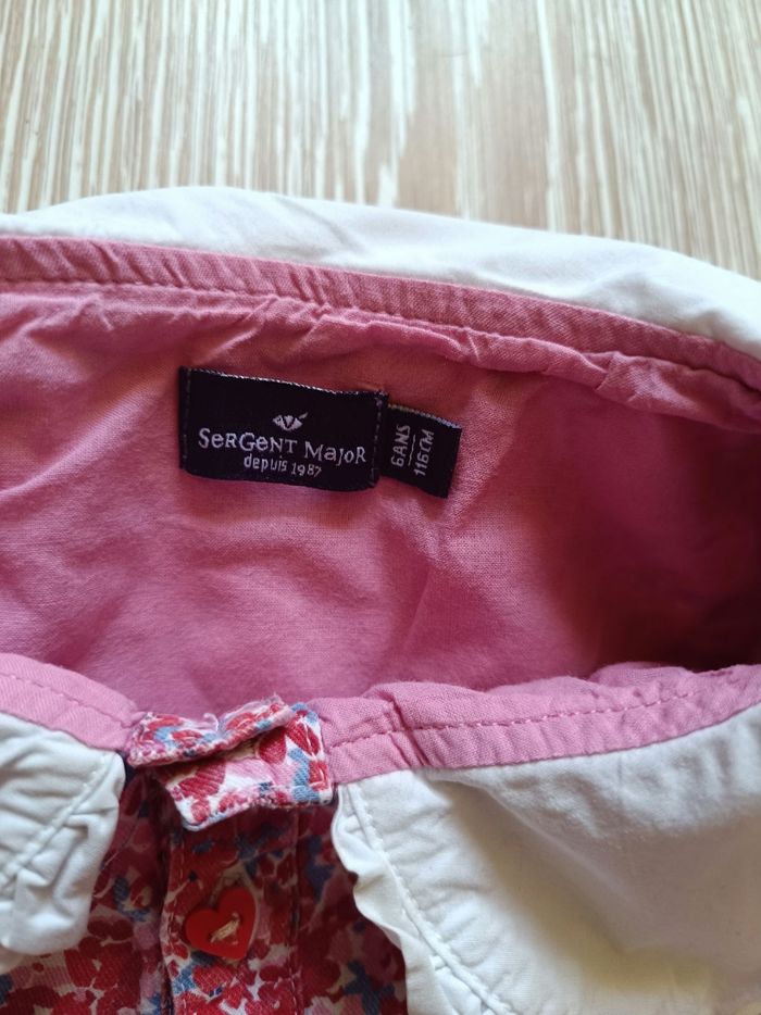 Robe mi saison fleurie sergent major 6 ans - photo numéro 3