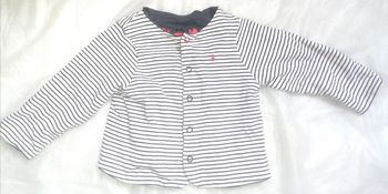 🧥 Veste réversible / 9 mois / Obaïbi 🧥