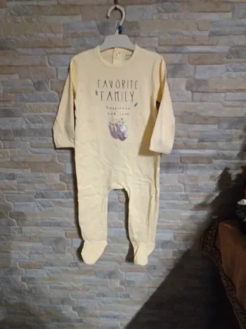 Pyjama jaune Kiabi 86