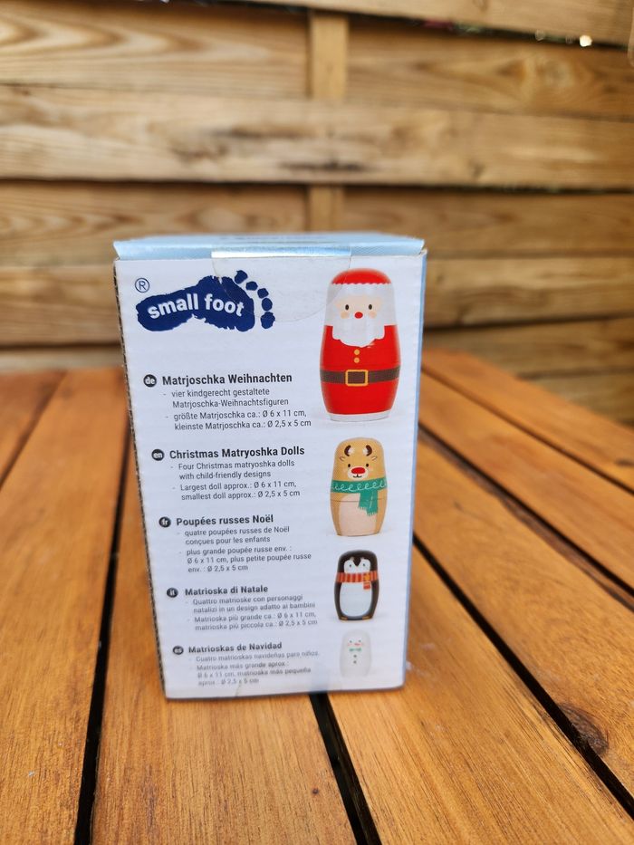 poupee russe en bois Noël - photo numéro 4