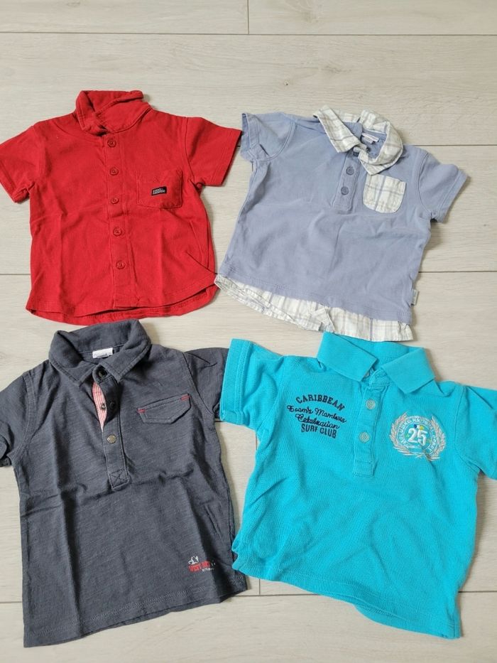 Lot été garçon 12 mois 74 cm - photo numéro 4