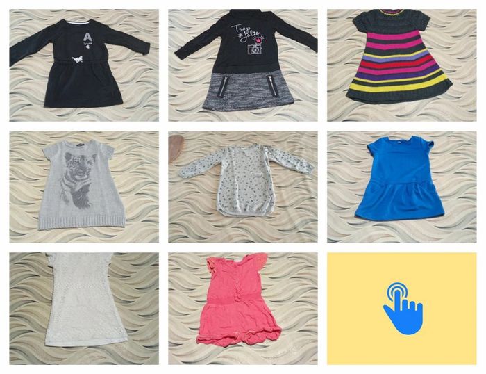 Lot de 51 vêtements fille 36 mois Okaidi etc - photo numéro 3