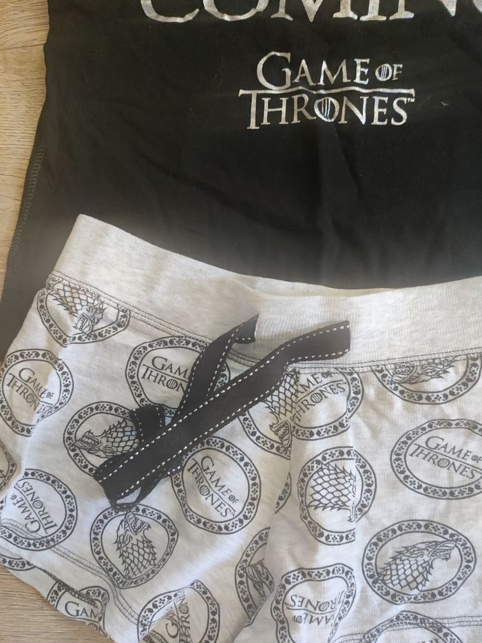 Pyjama pyja-short Game of Throne Taille XS - photo numéro 2