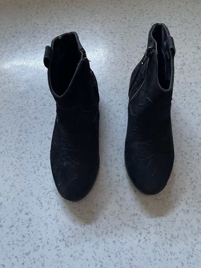 boots noire Creeks Pointure 33