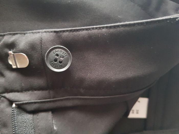 Magnifique pantalon noir taille 38 Lacoste - photo numéro 6