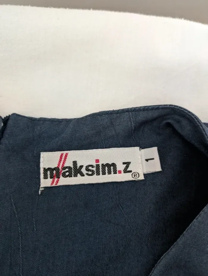 Robe longue brodé vintage - Maksim.z - taille 1 - photo numéro 5
