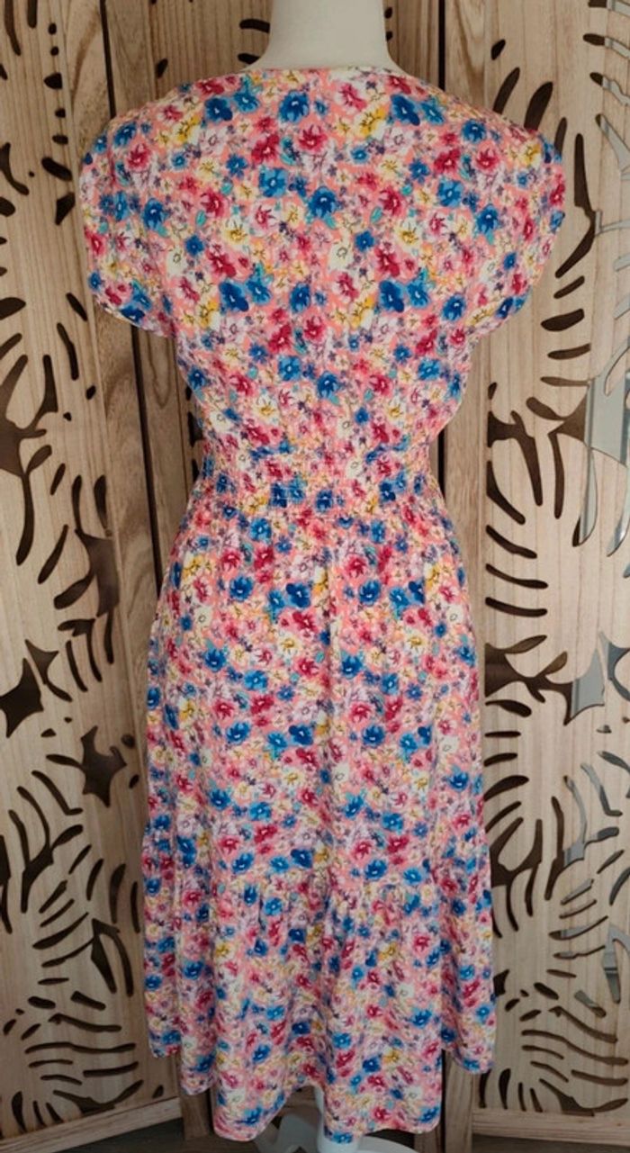 Robe imprimée fleurie Taille 36 Springfield - photo numéro 5