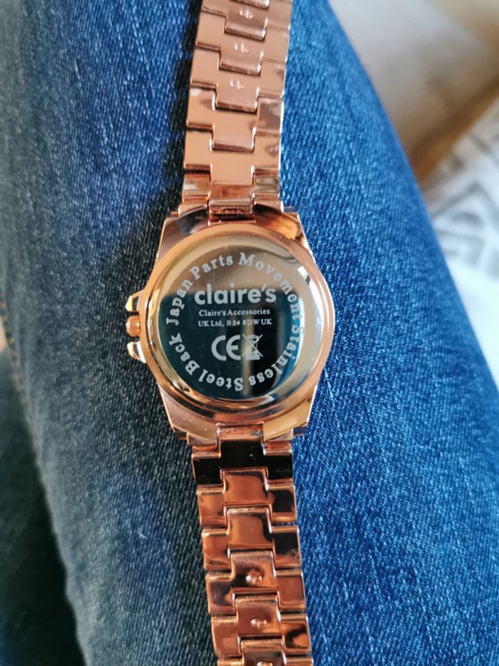 Montre or rosé Claire's - photo numéro 6