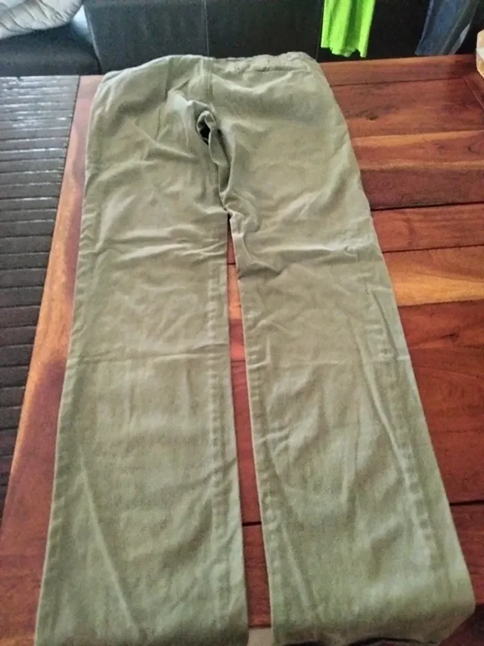 Pantalon toile uni kali en 16 ans Gémo - photo numéro 3