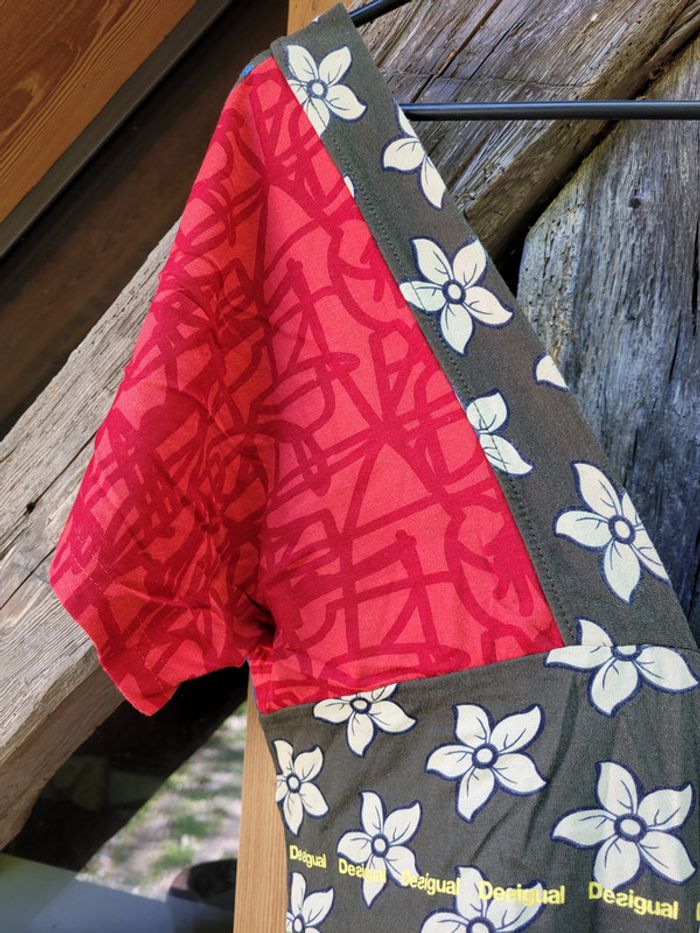 Superbe robe colorée taille L, 42,Desigual - photo numéro 5