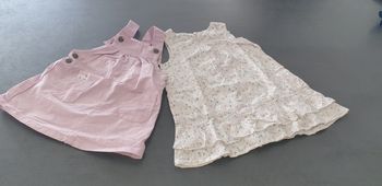 2 robes 12mois