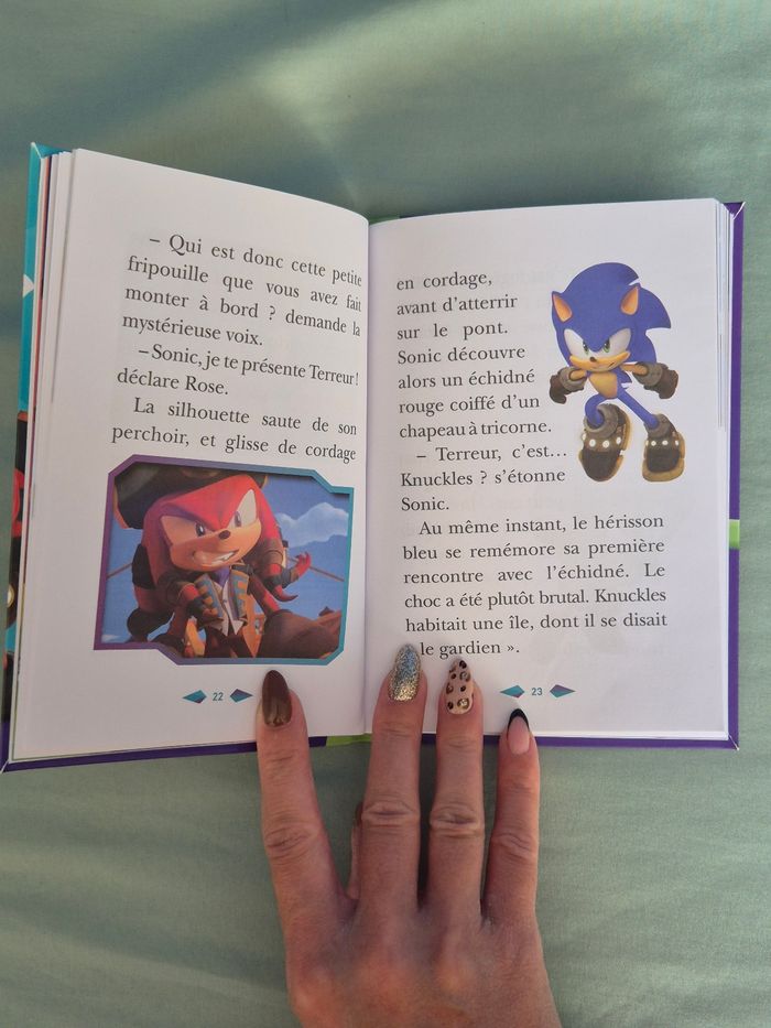 Livre Sonic Prime - Pas seul au monde - photo numéro 4