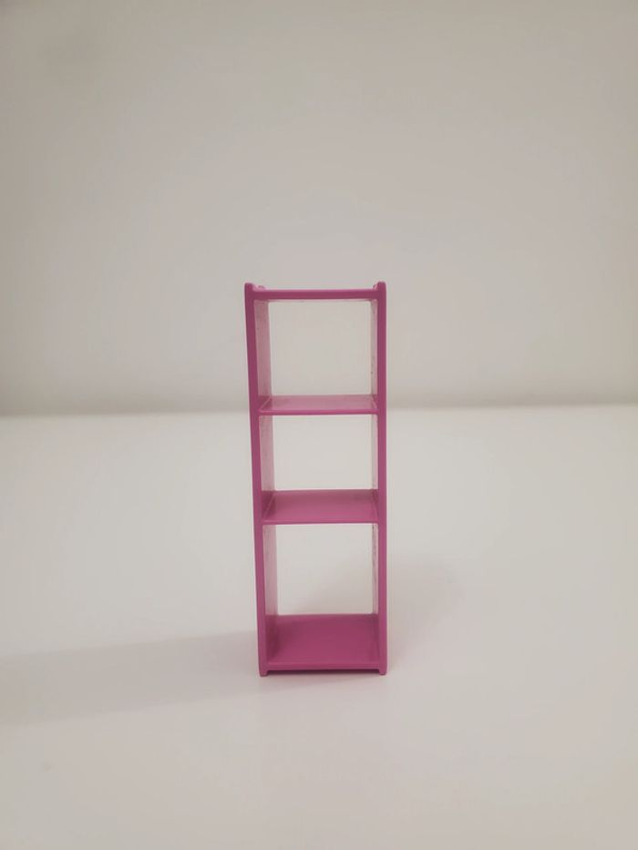 Playmobil Meuble chambre enfant,  Une étagère, bibliothèque rose très bon état