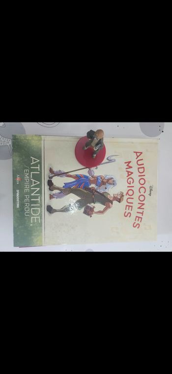 Numero57 des audiocontes Magiques Altaya disney deagostini livre et figurine audio conte compte