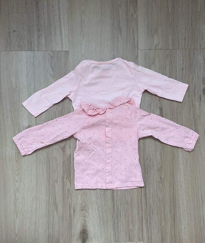 Tee shirts Kiabi rose 3 mois - photo numéro 2