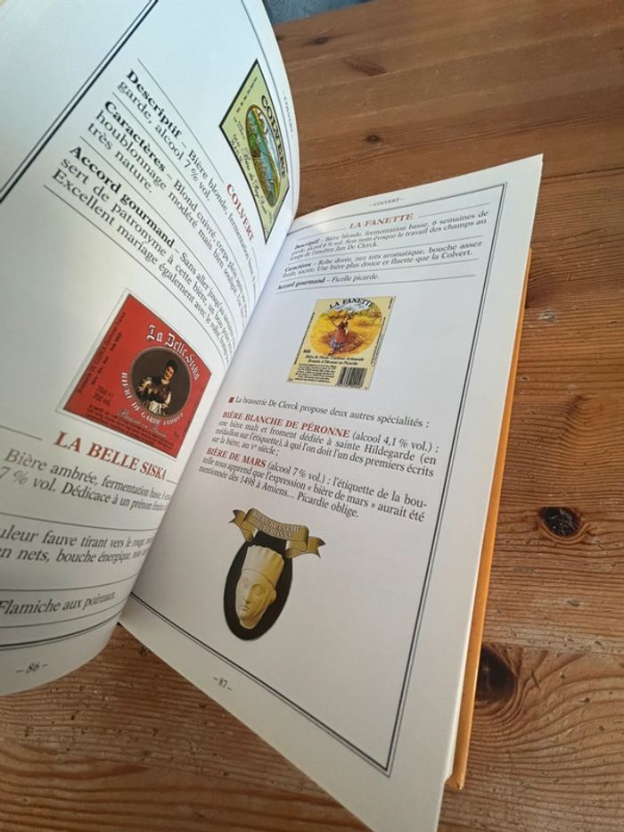 Livre Le guide de l’amateur de bière / 215 bières / Michel Madtrojanni / Comme Neuf - photo numéro 6