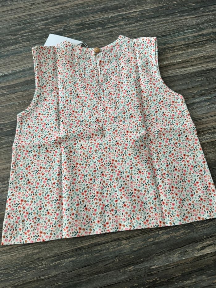 Magnifique blouse fille 3 ans Little celebs neuve avec étiquette type Liberty - photo numéro 4