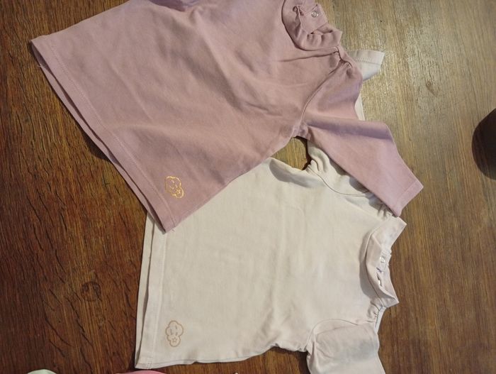Lot de 5 haut manches longues taille 6 mois - photo numéro 2