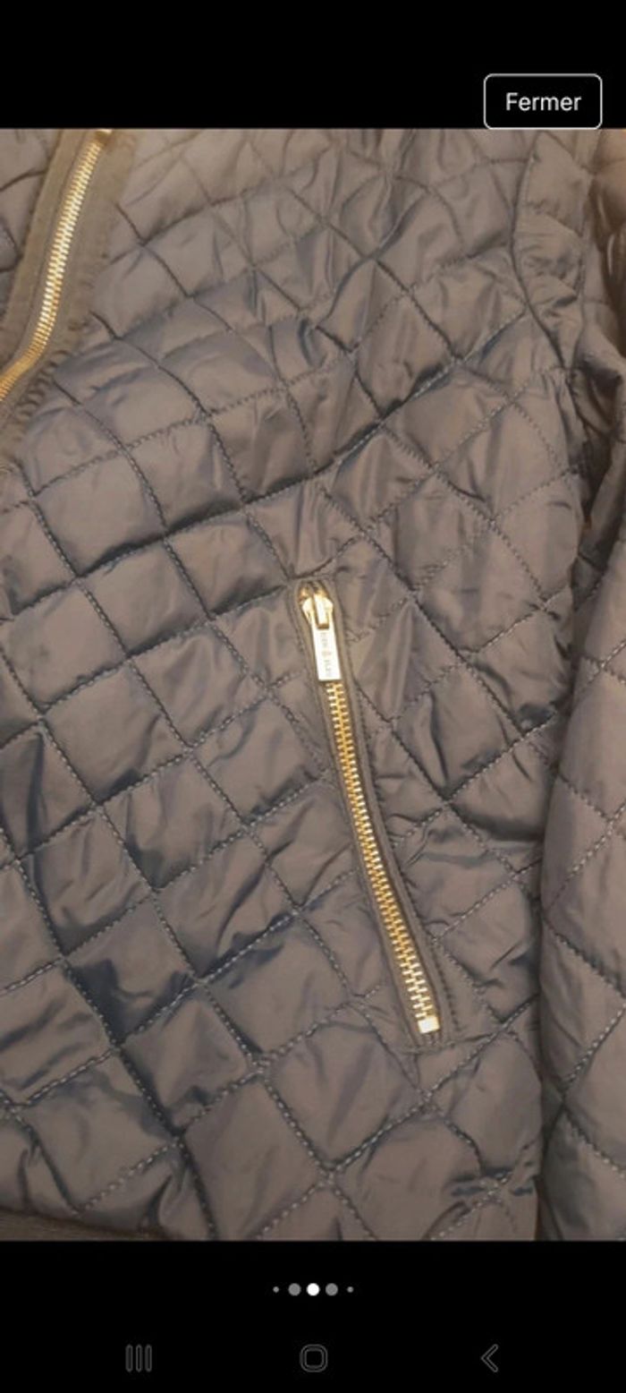 Jolie Veste coupe vent Bien Bleu taille M - photo numéro 12