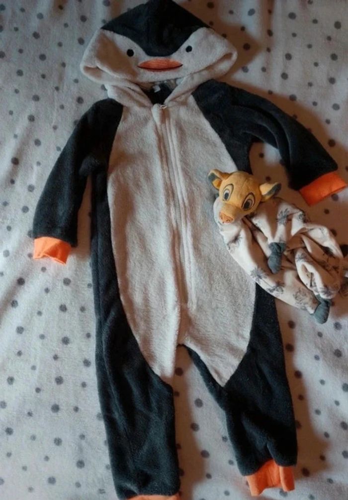 pyjama pingouin
