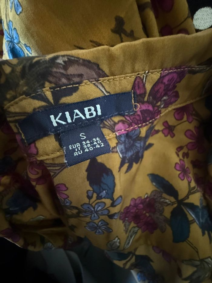 Chemisier moutarde fleurie Kiabi - photo numéro 8