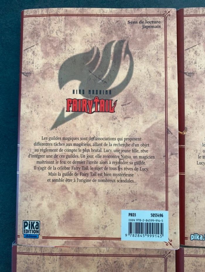 Lot de mangas Fairytail - tomes 1 à 7 - photo numéro 6