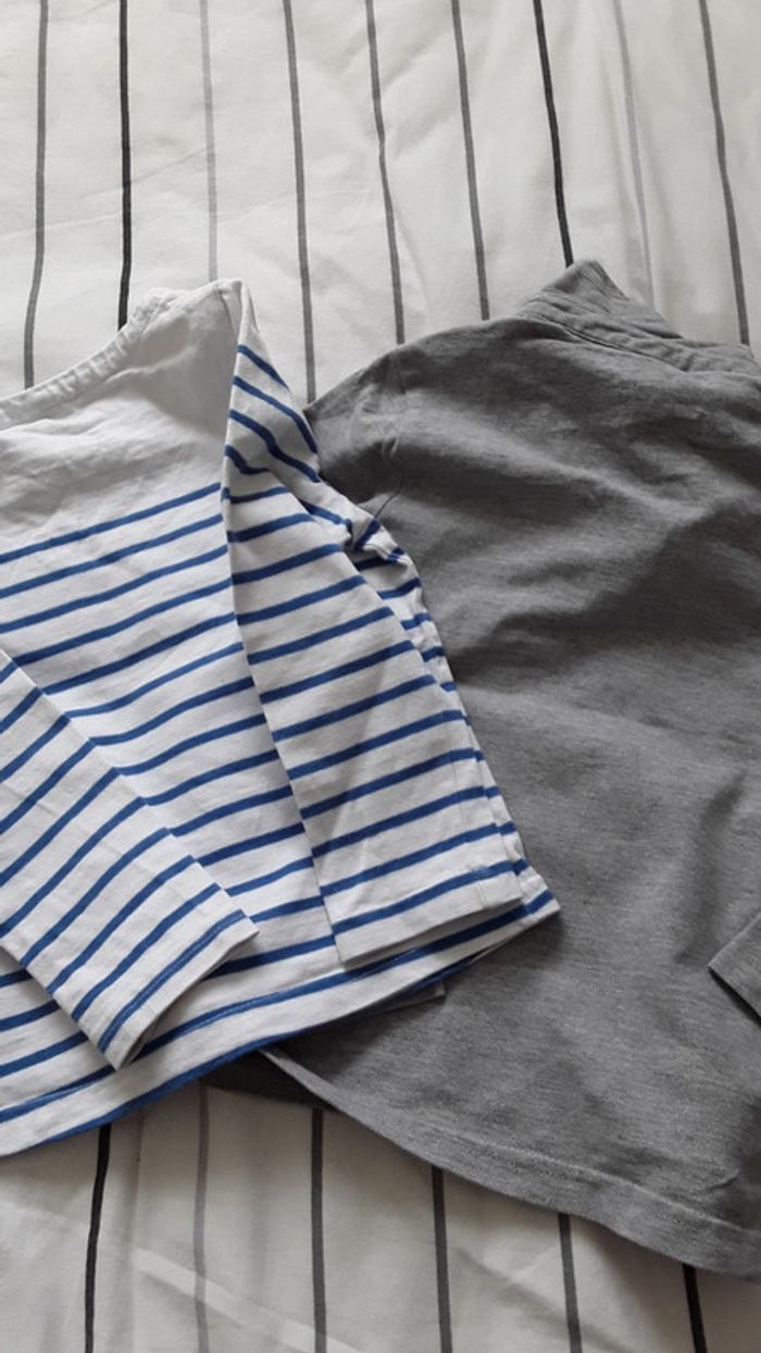 Lots tee-shirts manche long - photo numéro 4