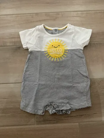 Combi short garçon