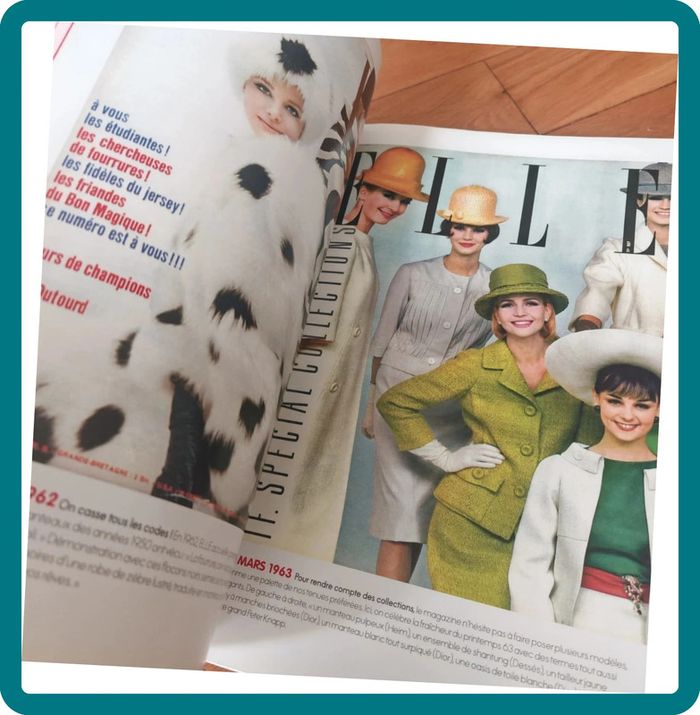 Livre "ELLE Mode – 600 couvertures de 1945 à nos jours" Histoire du style, iconographie - photo numéro 4