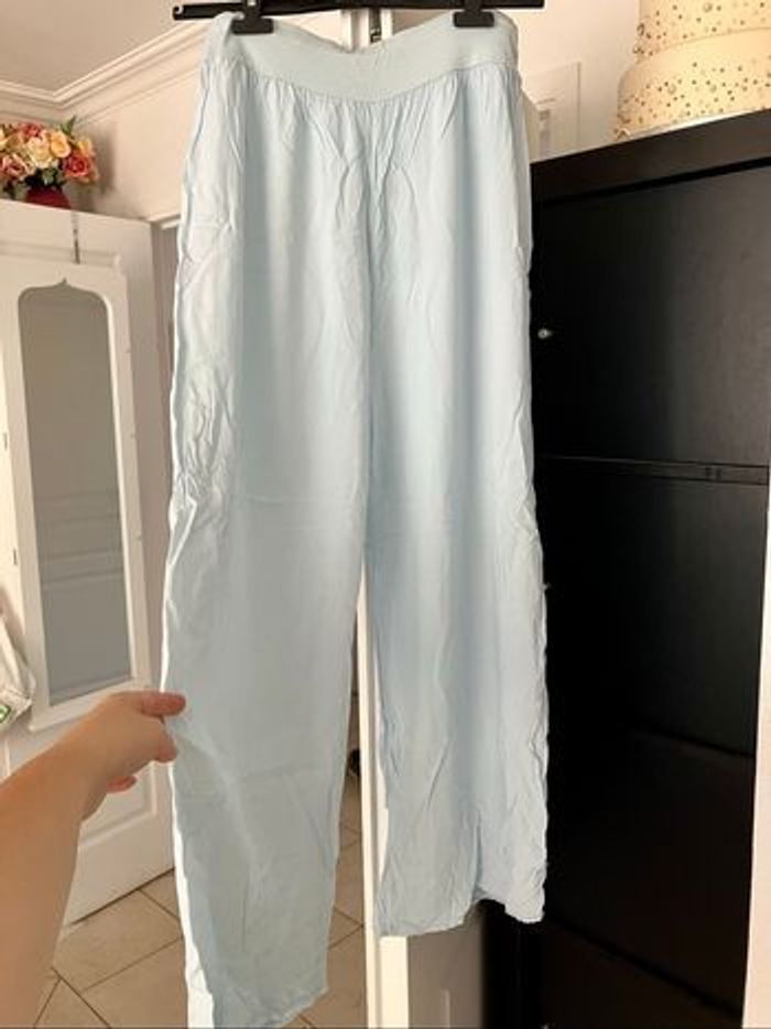 Pantalon fluide et léger T. M/L 🩵 - photo numéro 2