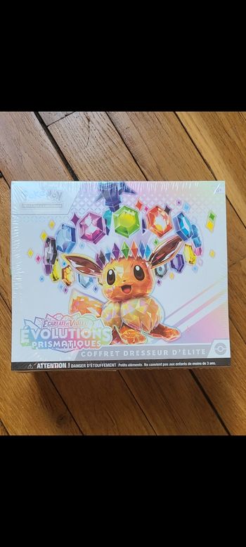 ETB - Coffret Pokémon Évolution Prismatique EV8,5- Scellé