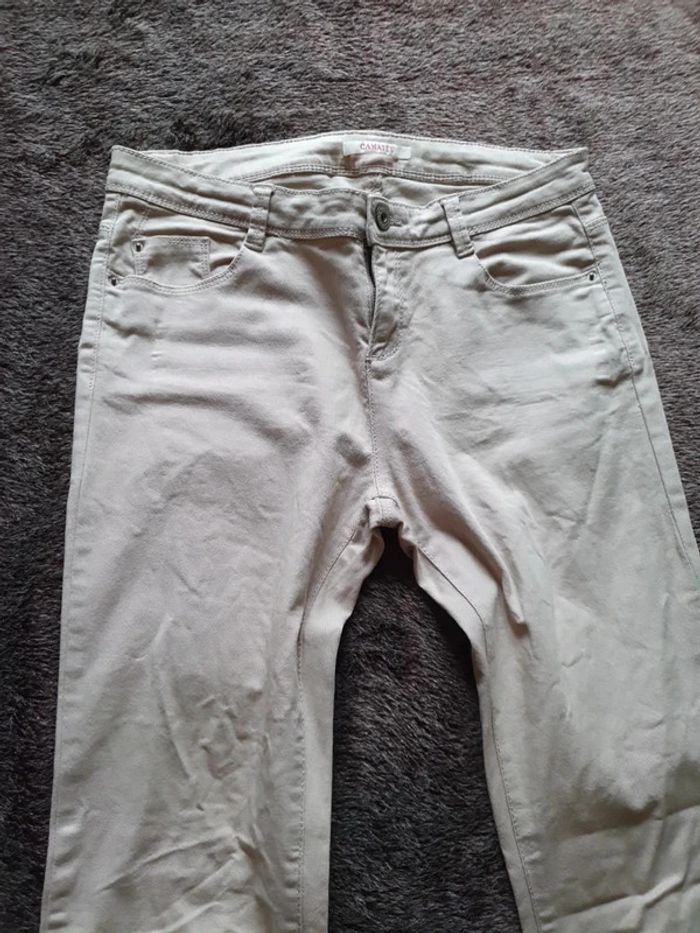 Pantalon Jean Camaïeu - Taille 38 - photo numéro 2