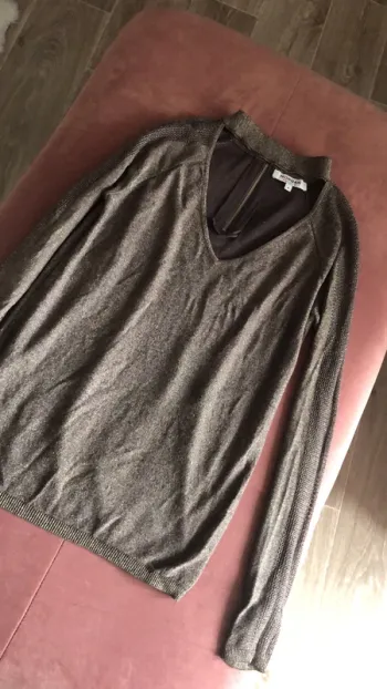 Pull morgan col bijoux