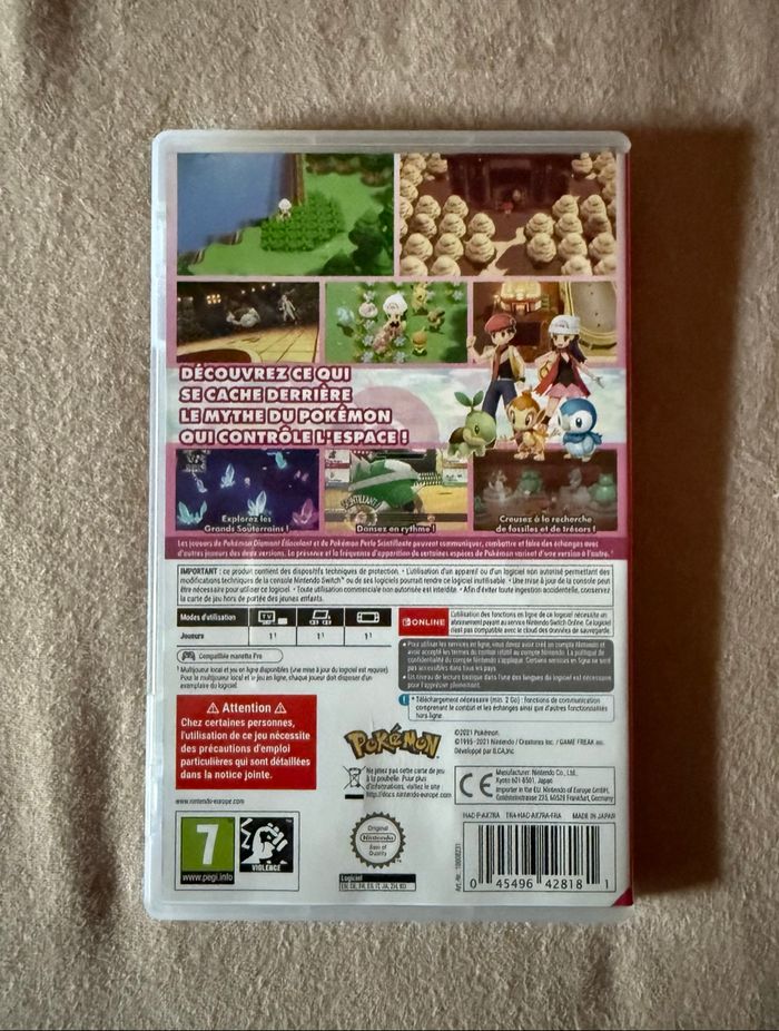 Pokémon Perle Scintillante Nintendo Switch - photo numéro 2