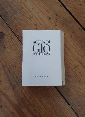 Échantillon acqua di gio giorgio armani
