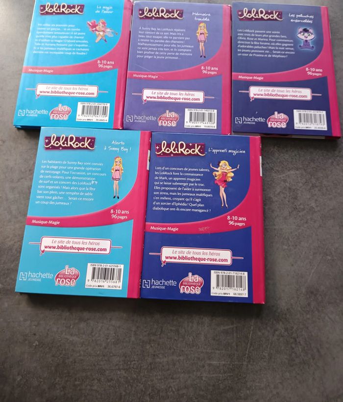 Lot de 5 livres lilirock - photo numéro 2