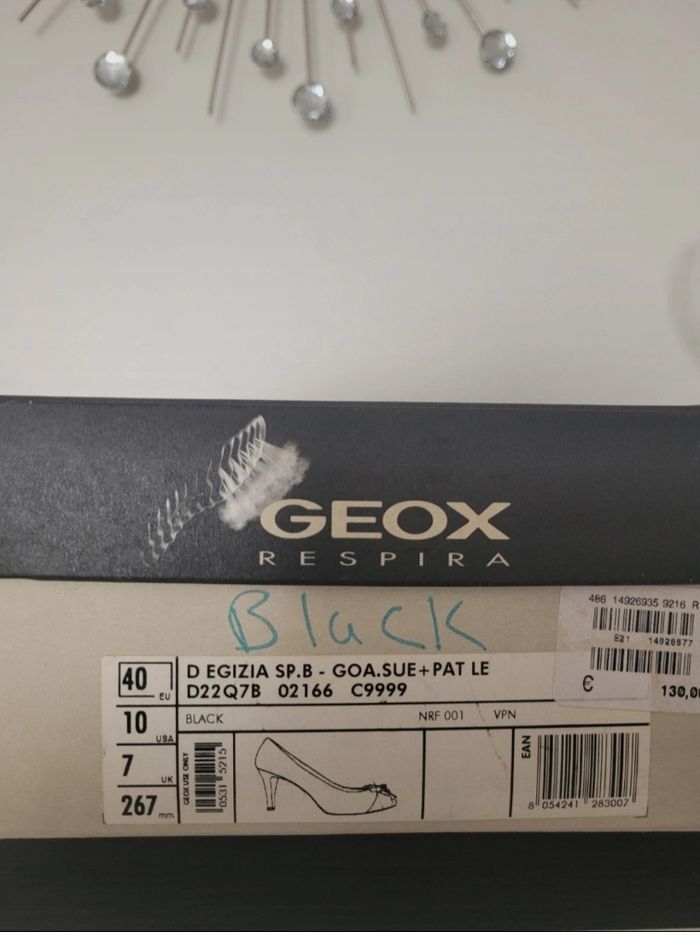Escarpins talons geox noir - photo numéro 9