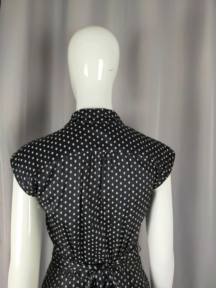Robe noire à motifs – Promod – Taille 36 - photo numéro 4