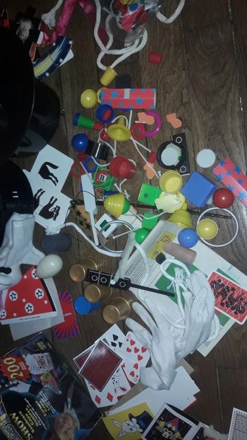 Méga lot de jouets de magie magicien