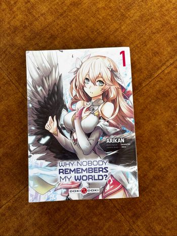 Manga Why nobody remembers my world