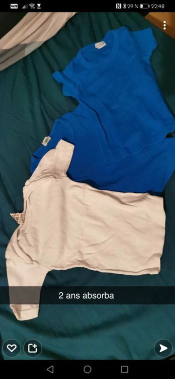 Lots de 3 T-shirt mixte