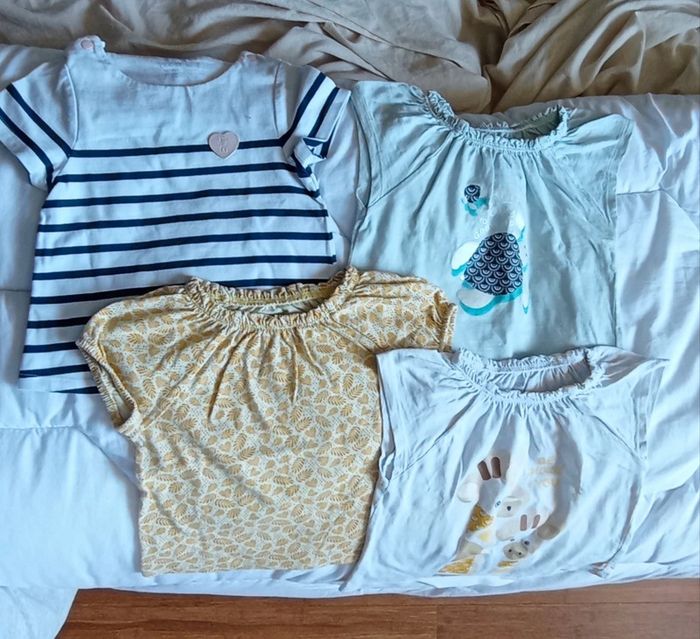 Lot de 8 tee shirt - photo numéro 2
