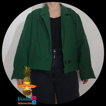 blouson hiver vert