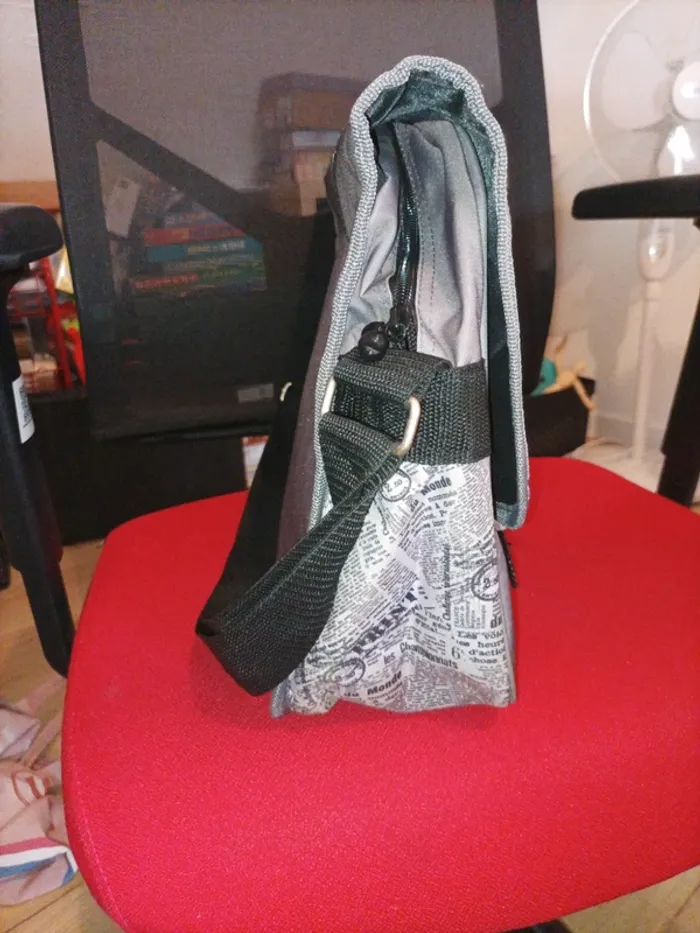 Sac bandoulière Téo jasmin - photo numéro 2