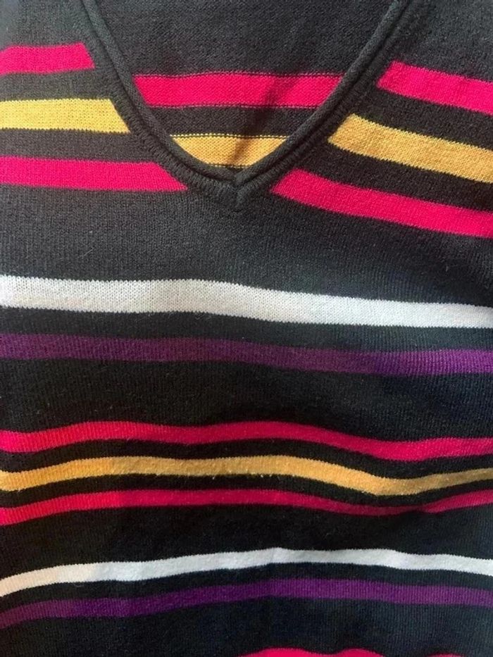 Pull rayé Lafayette collection taille 3 - photo numéro 4