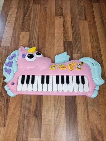 Joli piano rose Licorne 🦄 jouet bébé 
